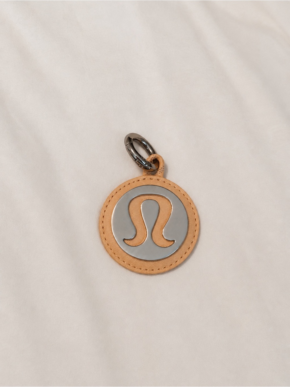 Peach Lululemon Bag Charm